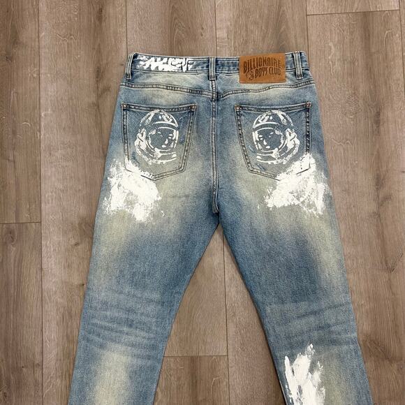 Billionaire Boys Club Mineral Jeans Sunkist Pants BBC Size 32 B4 - Picture 8 of 9